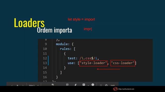 Cap 13 | #06 Curso Webpack: Resumo: entry, output, loaders e plugins смотреть онлайн