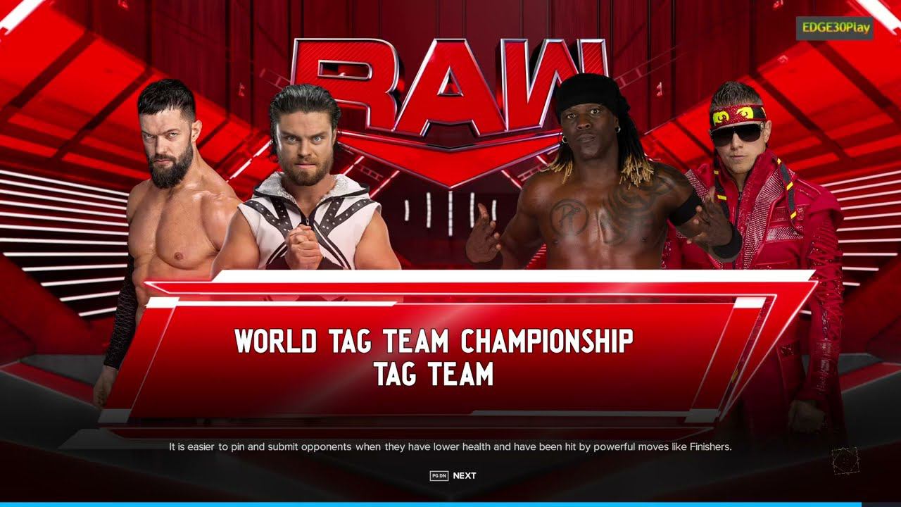 WWE2K24 The Judgment Day (c) vs Awesome Truth смотреть онлайн