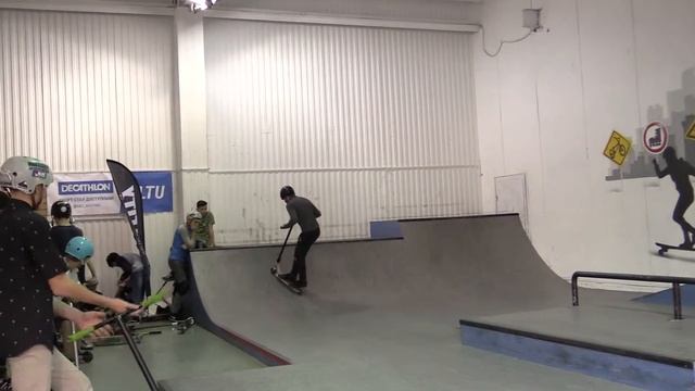 Шакин Данила - PowerTrick самокат контест - скейтпарк BunnyHop 20181216