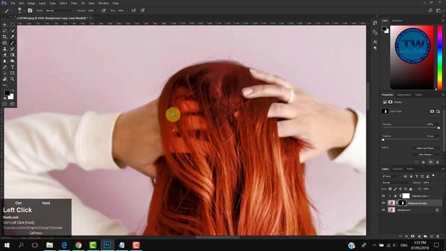 How to change Hair Color in Photoshop - 3 different ways смотреть онлайн