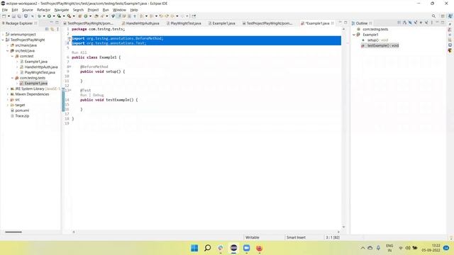 #tutorials 5 || Playwright Java || How to create Playwright Test using TestNg смотреть онлайн