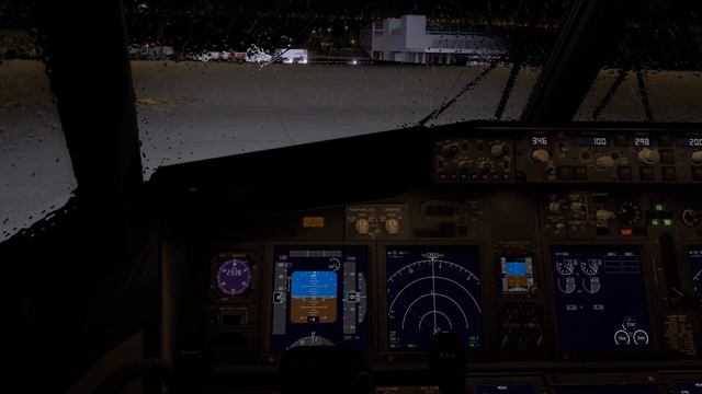 New Rain Effects ZIBO Mod !!! | Rainy Landing at Night Tenerife | X-Plane 11 Ultra Realistic смотреть онлайн