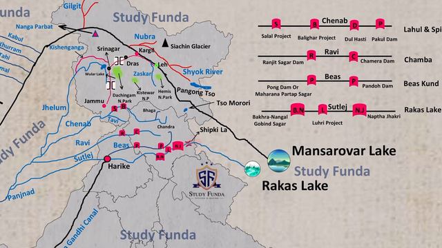 Geography Mapping Lec-9 I Indus River System смотреть онлайн