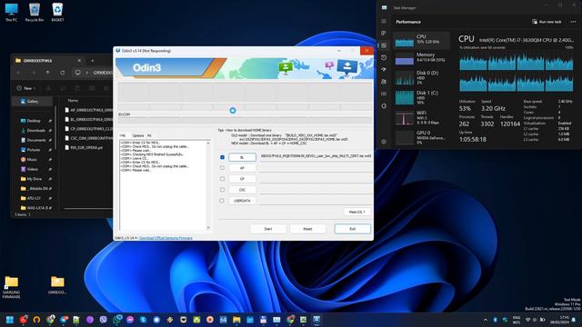 Samsung Galaxy S21 FE 5G SM-G990E flash service firmware G990EXXS7FWL6 with re-partition Android 14 смотреть онлайн