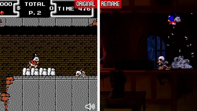 DuckTales - NES Original vs. PS3 Remake | Side by Side смотреть онлайн