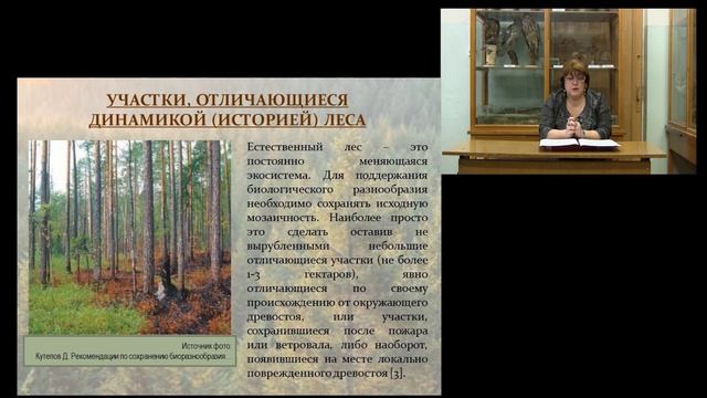Видеолекция № 7 по теме: Ключевые биотопы