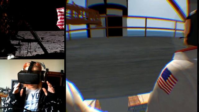 Oculus Rift: Apollo 11 Educational Virtual Reality by QELRIC смотреть онлайн
