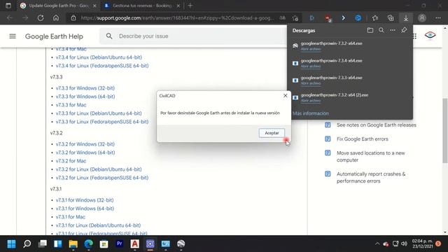 Solución: Google Earth dejo de funcionar con CivilCad | Google Earth para CivilCad смотреть онлайн