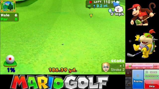Mario Golf World Tour Walkthrough Part 1 - Castle Club & Practise (and Crazy Miis!) смотреть онлайн