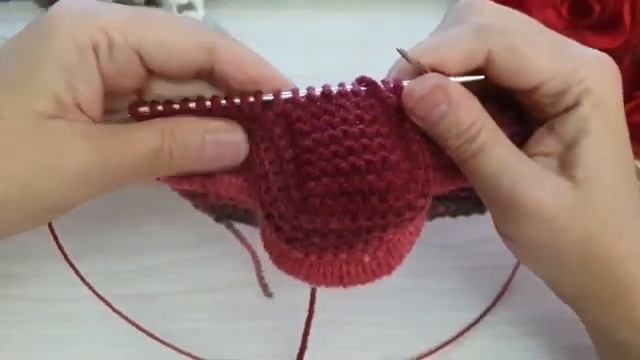 Вяжем пинеточки для самых маленьких❤❤❤ смотреть онлайн