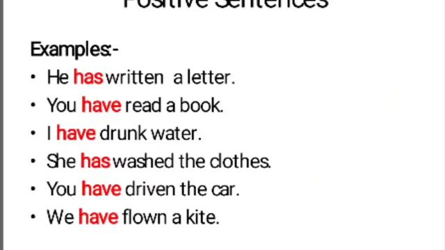 present perfect tense смотреть онлайн