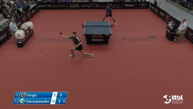 Darko Jorgic vs Kirill Gerassimenko (TTBL Selected) смотреть онлайн