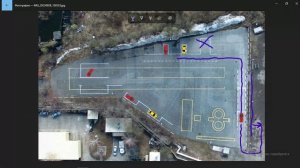 Экзаменационная площадка в ГИБДД г. Пермь.