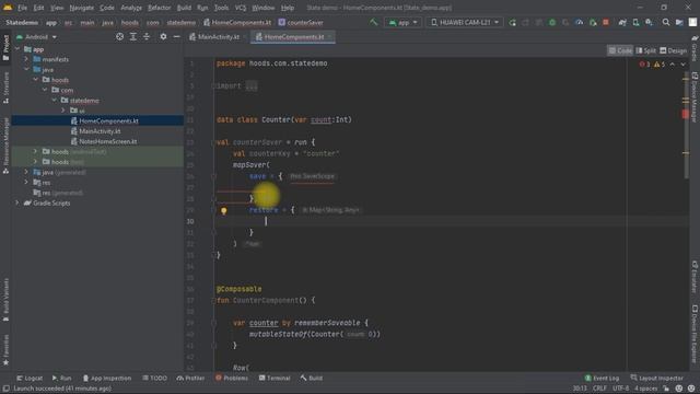 Save And Restore State In Jetpack Compose Without A View model смотреть онлайн
