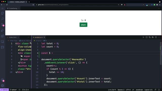 Binding querySelector and querySelectorAll in JavaScript to create shortcuts смотреть онлайн