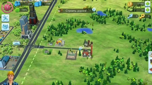 Строим город в SimCity Buildit #1 (начало развития) смотреть онлайн