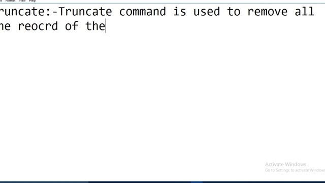 Difference Between Truncate and Drop in SQL | SQL Commands смотреть онлайн