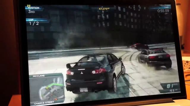 Need For Speed: Most Wanted on Macbook Pro Retina (15 inch) Bootcamp смотреть онлайн