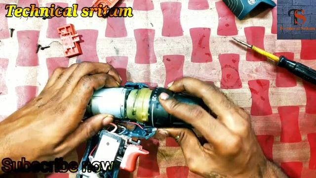 How To Repair Screwdriver Machine | Bosch Screwdriver GSR120LI Machine Machine