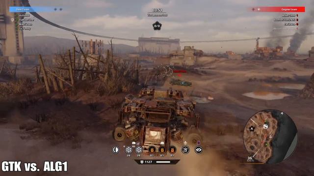 Crossout PS4 deutsch : GTK vs. ALG1 смотреть онлайн