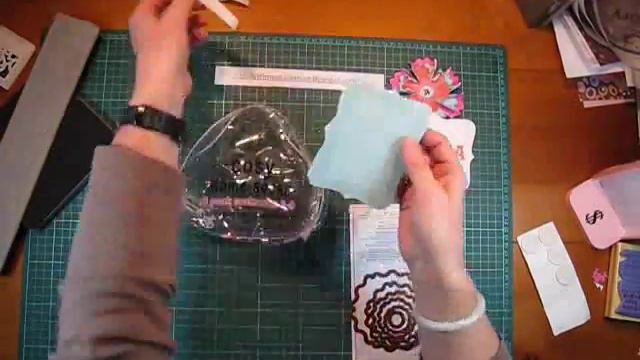 Spellbinder Peony Handmade Flower & Recycling Plastic Bag Tutorial By Trish And Treasure