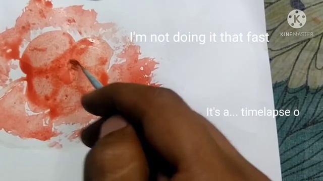 I tried painting on sketch paper, let's see what happens? смотреть онлайн