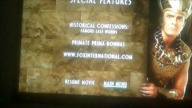 DVD Menu Walkthrough to Night at the Museum 2 смотреть онлайн