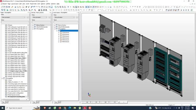3D Eplan Tutorial | How to design MCC panel layout with 3D tool Eplan electrical P8 смотреть онлайн