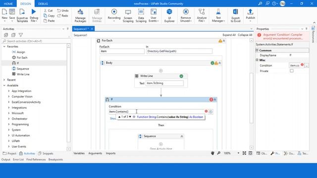 Browse For Folder Activity (Select Folder) - Делаем робота помощника - UiPath RPA 2022 смотреть онлайн