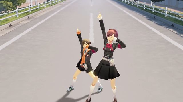 [MMD Persona 3]Love is a Capricious Illusion!!-Minako × Ken смотреть онлайн