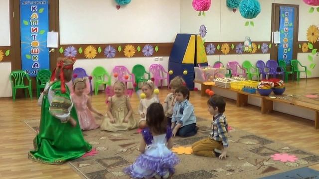 Танец жучков 4 года Ритмика Праздник Весны Детский клуб Капитошка смотреть онлайн