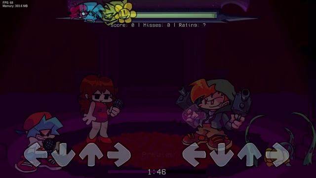 Friday Night Funkin Dusttale Best Friends Quadruple Quarrell FanCharted смотреть онлайн