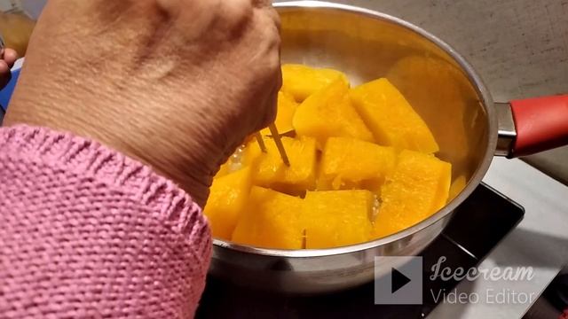 Тыква на сковородке смотреть онлайн