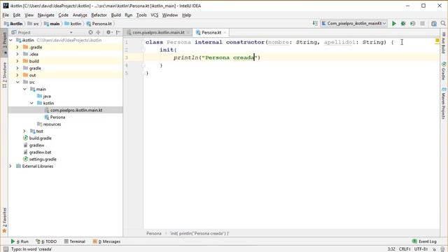 Diseño de Clases en Kotlin, primeros pasos смотреть онлайн