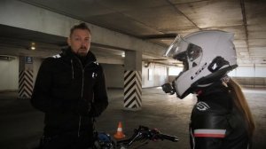 Контрруление на мотоцикле, от теории к упражнениям