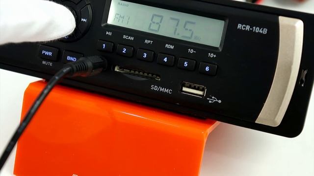 Rolsen RCR-104B Обзор USB-ресивера смотреть онлайн