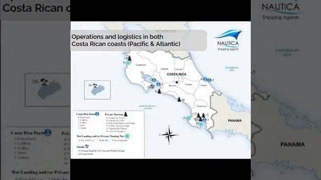 Costa Rica -Ship Agents - NAUTICA - смотреть онлайн