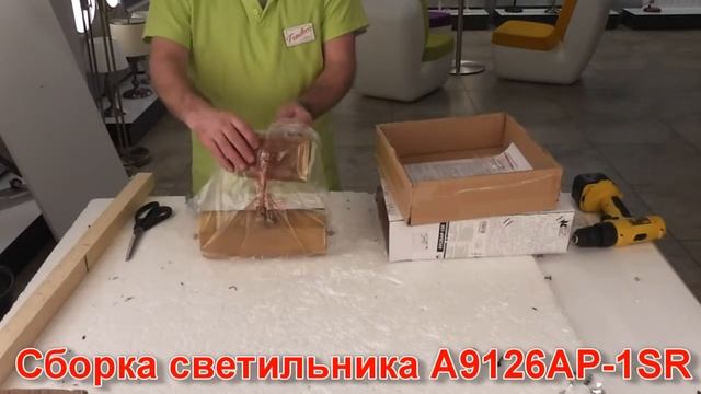 Светильник для картин ARTE Lamp A9126AP-1SR - видеообзор смотреть онлайн