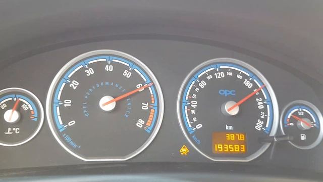 Opel Vectra OPC 2.8 V6 280km  Acceleration 0-210km/h Test Drive
