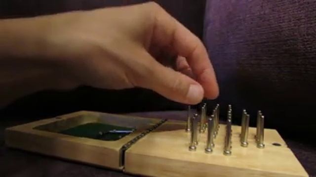 ASMR Peg Solitaire game walk-through and ramble (softly spoken) смотреть онлайн