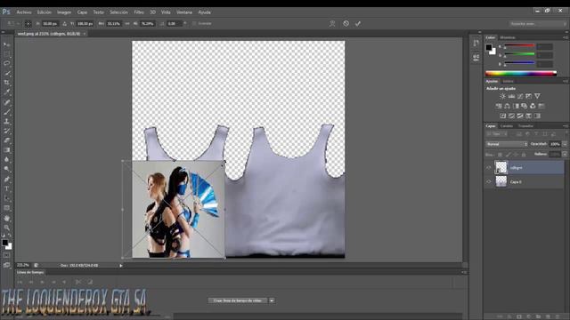TUTORIAL COMO HACER UNA CAMISA PERSONALISADA PARA CJ смотреть онлайн