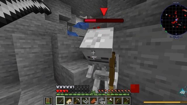 ЗА ПЯТНАДЦАТЬ МИНУТ РАЗВИЛСЯ ДО АЛМАЗКИ!!! / Выживание с модами первая серия. / Андромеда Майнкраф смотреть онлайн