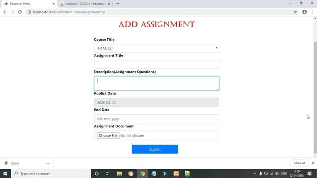 Education Portal PHP Project | E Learning PHP Project | PHP MYSQLI Project смотреть онлайн