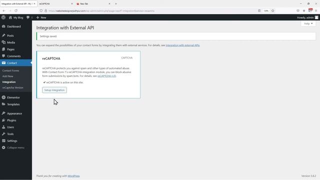 How To Add Google Re-captcha In Contact Form 7 In WordPress | Re-captcha V3 Setup WordPress смотреть онлайн