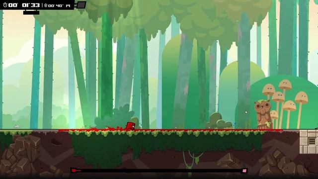 Super Meat Boy Forever Обзор геймплея игры смотреть онлайн