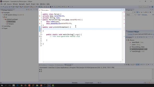 Object Oriented Programming (JAVA) | C1-L10 | Composition relationship in java смотреть онлайн