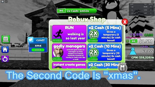 Roblox "Make Roblox Games To Become Rich And Famous" Codes смотреть онлайн