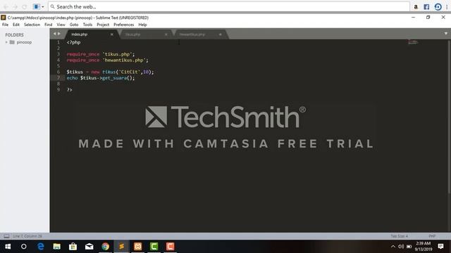 OOP PHP - Membuat Self And Parent смотреть онлайн