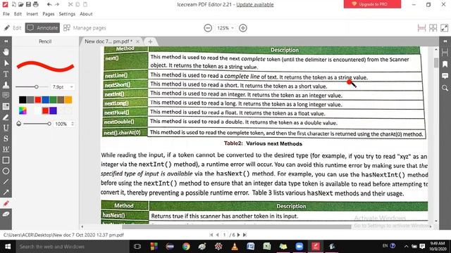 useDelimiter() Method of Scanner class смотреть онлайн