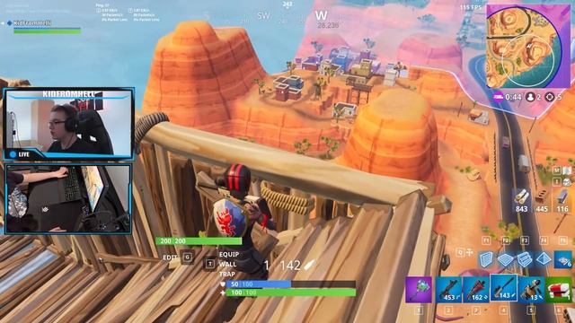 LIVE FORTNITE - SEASON 5 - PA SKIN PER 1 LIVE!! + PUBG смотреть онлайн